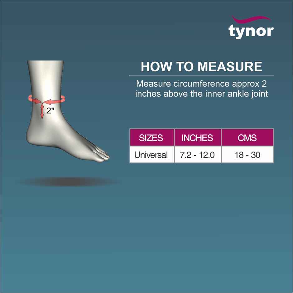 Tynor Ankle Support - Neo | Grey - Universal Size