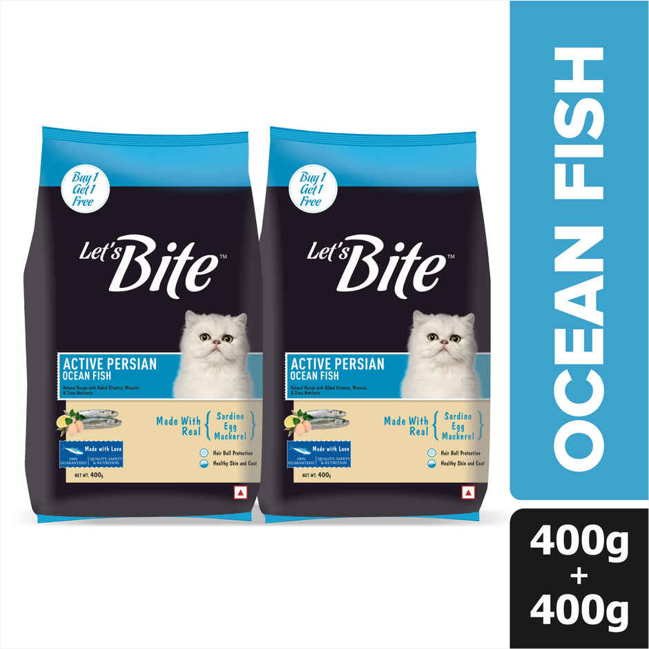 Let's Bite Active Adult Dry Cat Food (Buy 1 Get 1 Free)