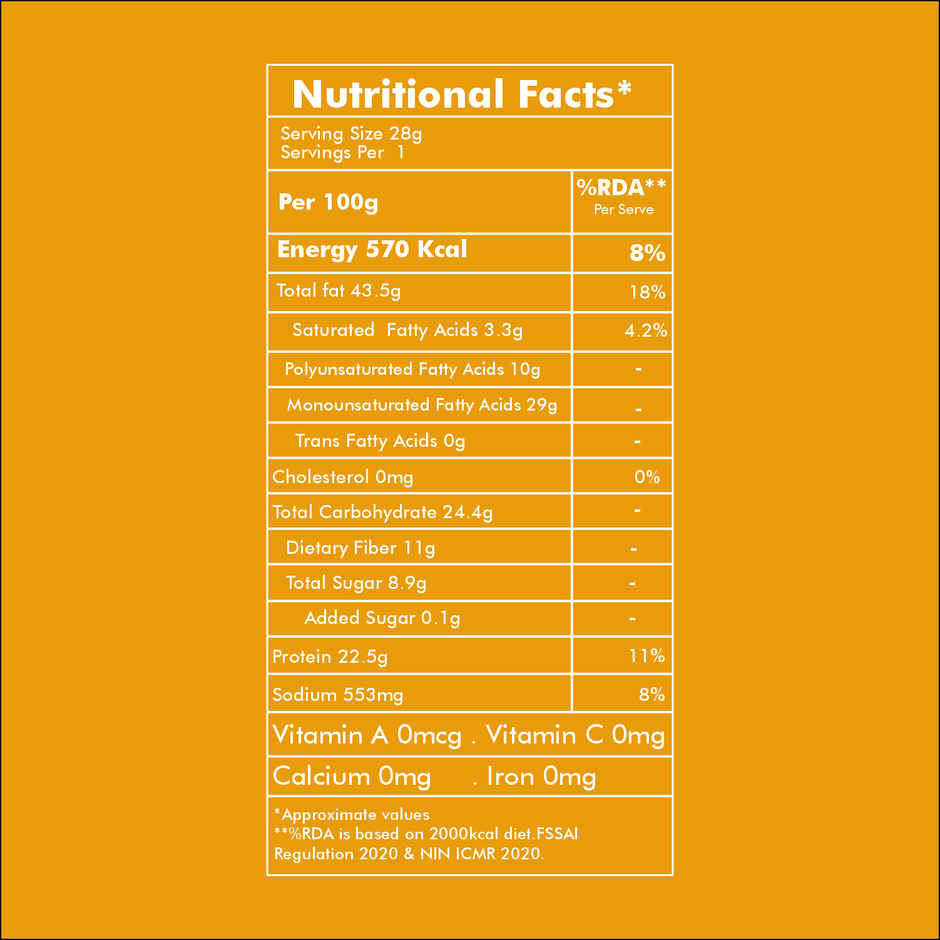 Unifit Barbeque Almonds | Smoky Roasted Snack | Protein & Fibre Rich