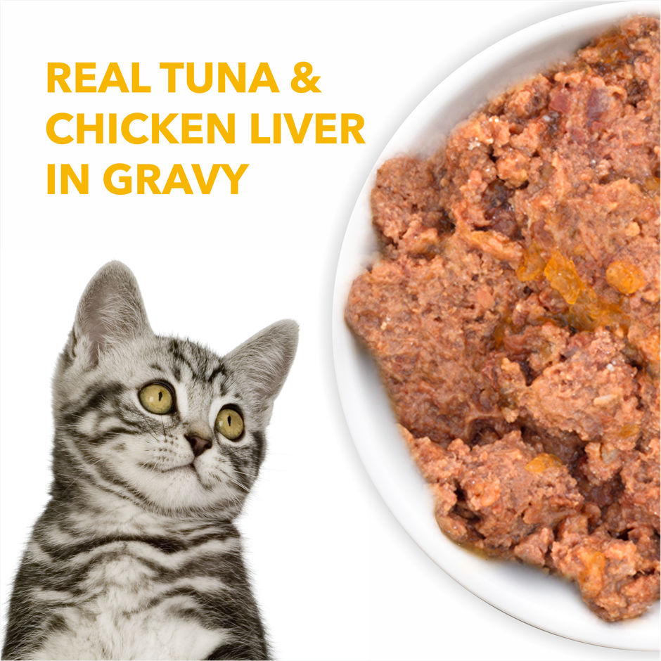 Purepet Cat Real Tuna in Gravy Wet Food