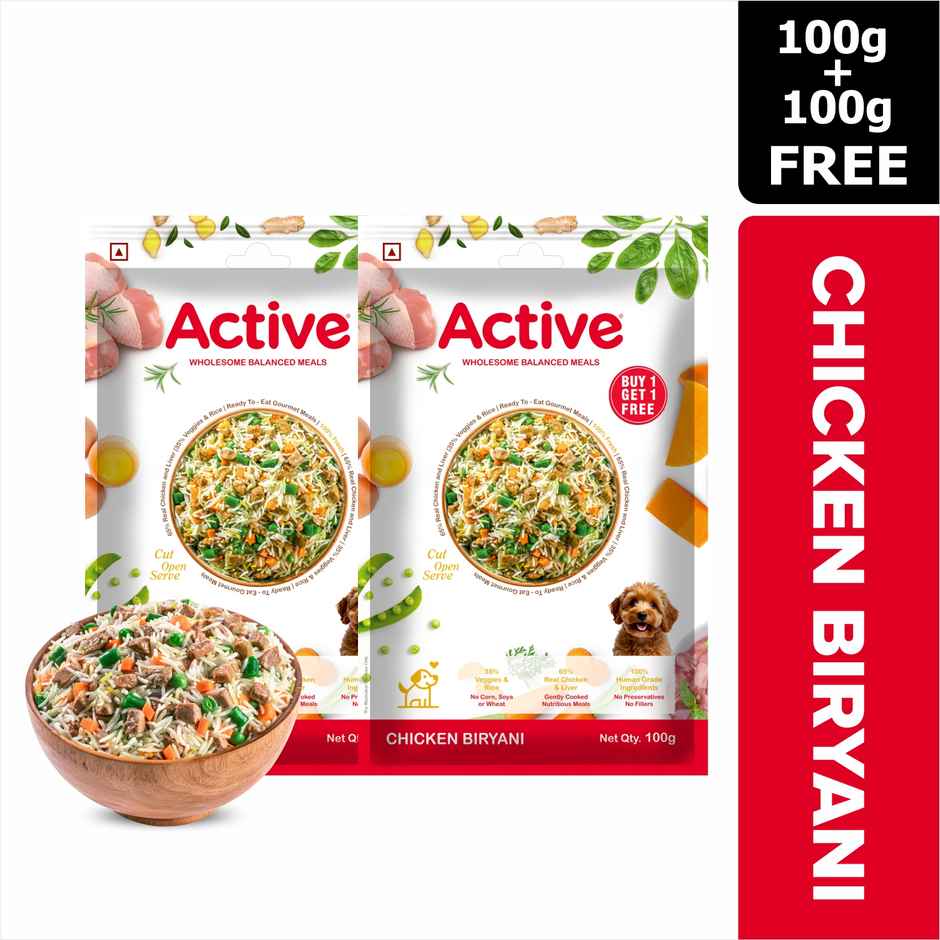 Active Chicken Biryani Fresh Dog Food