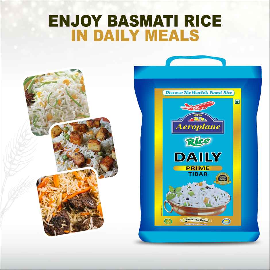 Aeroplane Daily Prime Basmati Rice