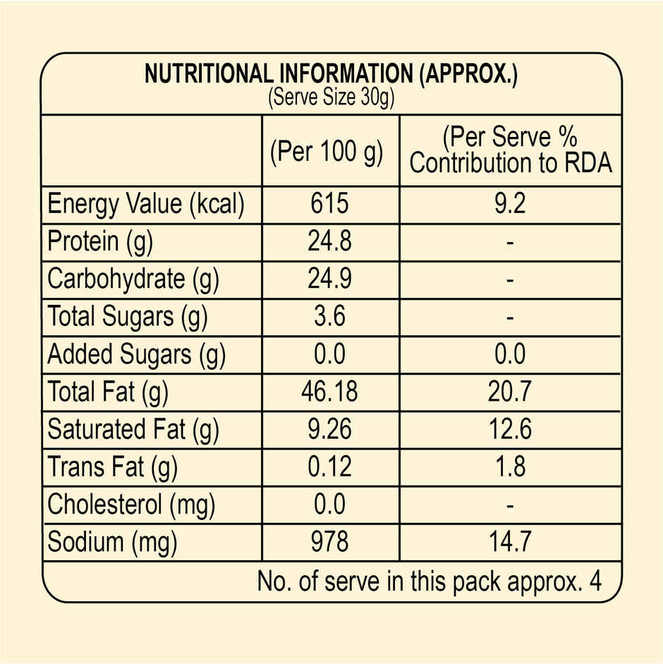 Crax Ragi Nut Cracker Peanuts Namkeen | High Protein Snacks with No Palm Oil