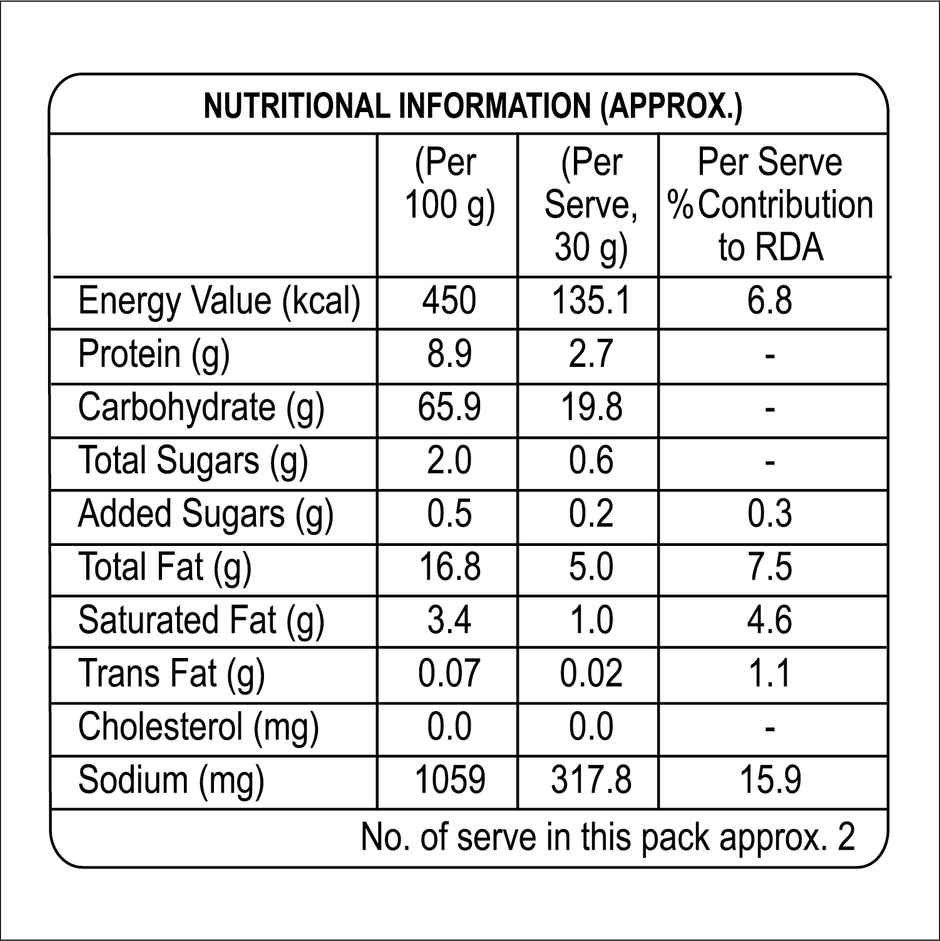 Crax Homestyle Aloo Chips | Vrat Mota Chips