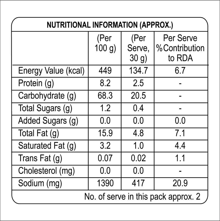 Crax Homestyle Aloo Chips | Vrat Mota Chips | Classic Salted