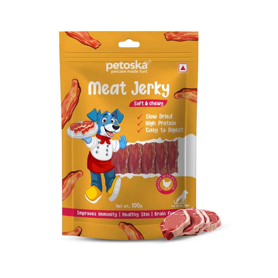 Petoska Dog Treats Meat Jerky