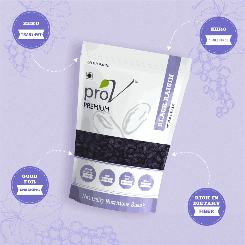 ProV Premium Black Raisins | Natural Seedless