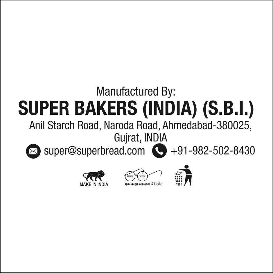 Super Bread Pure Whole Wheat Bread | Double Roti