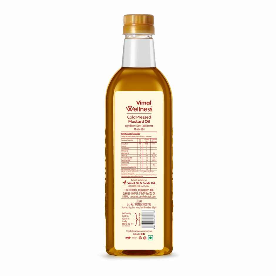 Vimal Oil Mustard (Mustard) Cold Pressed Oil