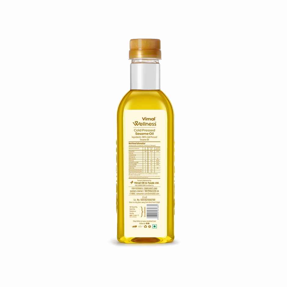 Vimal Sesame (Til-Gingelly) Cold Pressed Oil