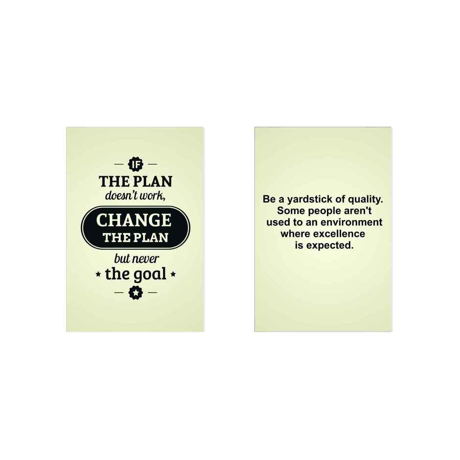 Paper Plane Design Motivational Wall Posters | Set of 10 | (12 Inch x 18 Inch) D94