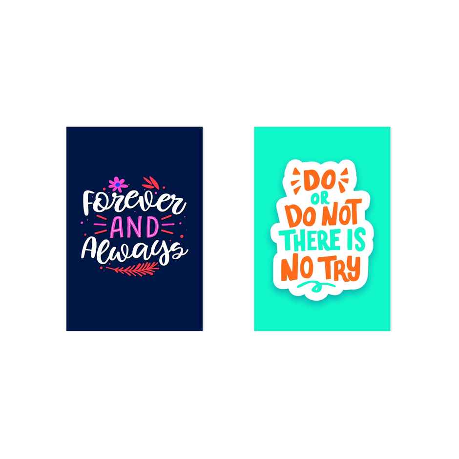 Paper Plane Design Motivational Wall Posters | Set of 10 | (12 Inch x 18 Inch) D88