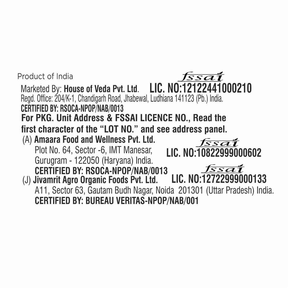 House Of Veda Organic Honey (Wild Forest)
