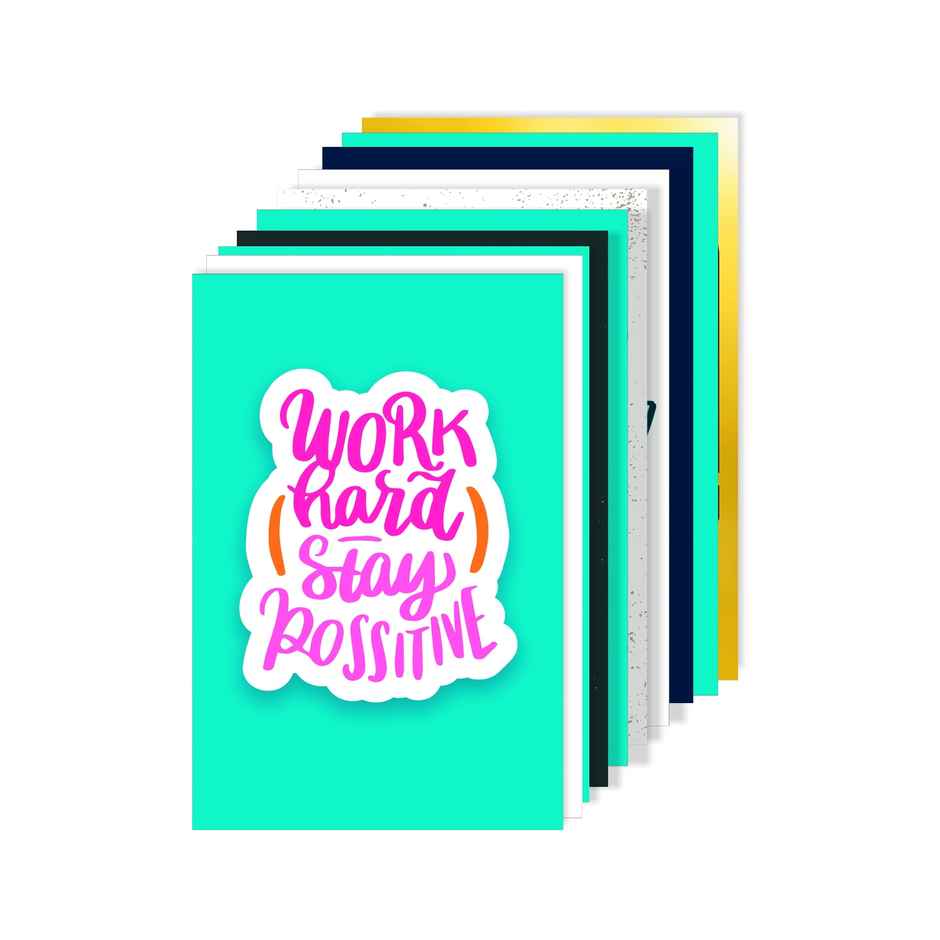 Paper Plane Design Motivational Wall Posters | Set of 10 | (12 Inch x 18 Inch) D88