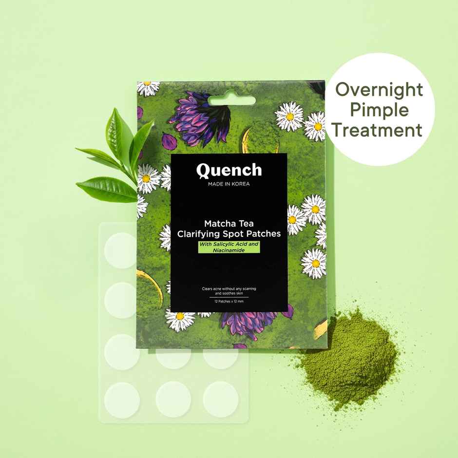 Quench Matcha Tea Clarifying Acne Patches