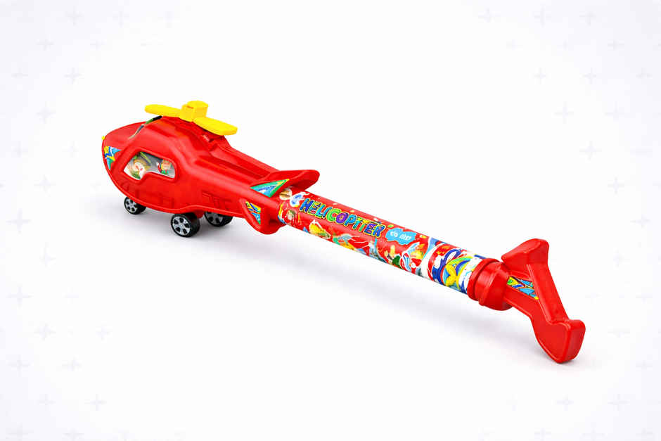 Mohak Rang Helicopter Toy Pichkari | Fun Holi Water Sprayer for Kids | Assorted Colour | Cycle