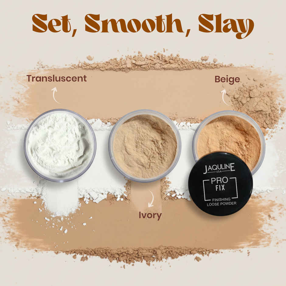 Jaquline USA ProFix Finishing Powder | Ivory