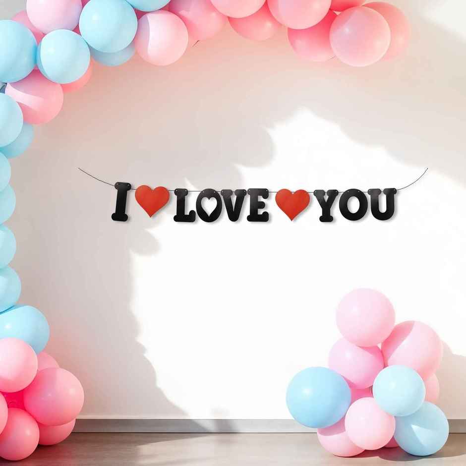 I Love You Banner | Oye Happy