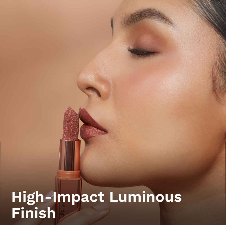 Pilgrim Dubai Luxe Lifestyle Glitter Lipstick For Women | The Khalifa 02