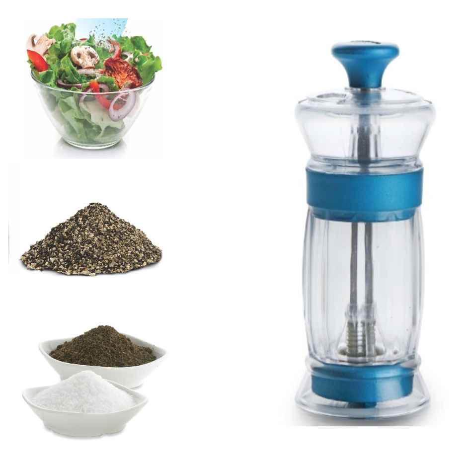 Crystal Salt Shaker & Pepper Mill , Assorted Colour