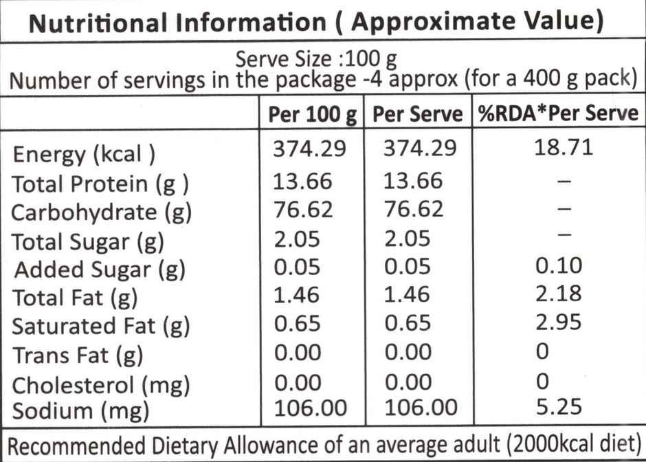 Panda Treats Rava/Sooji Hakka Noodles Masala