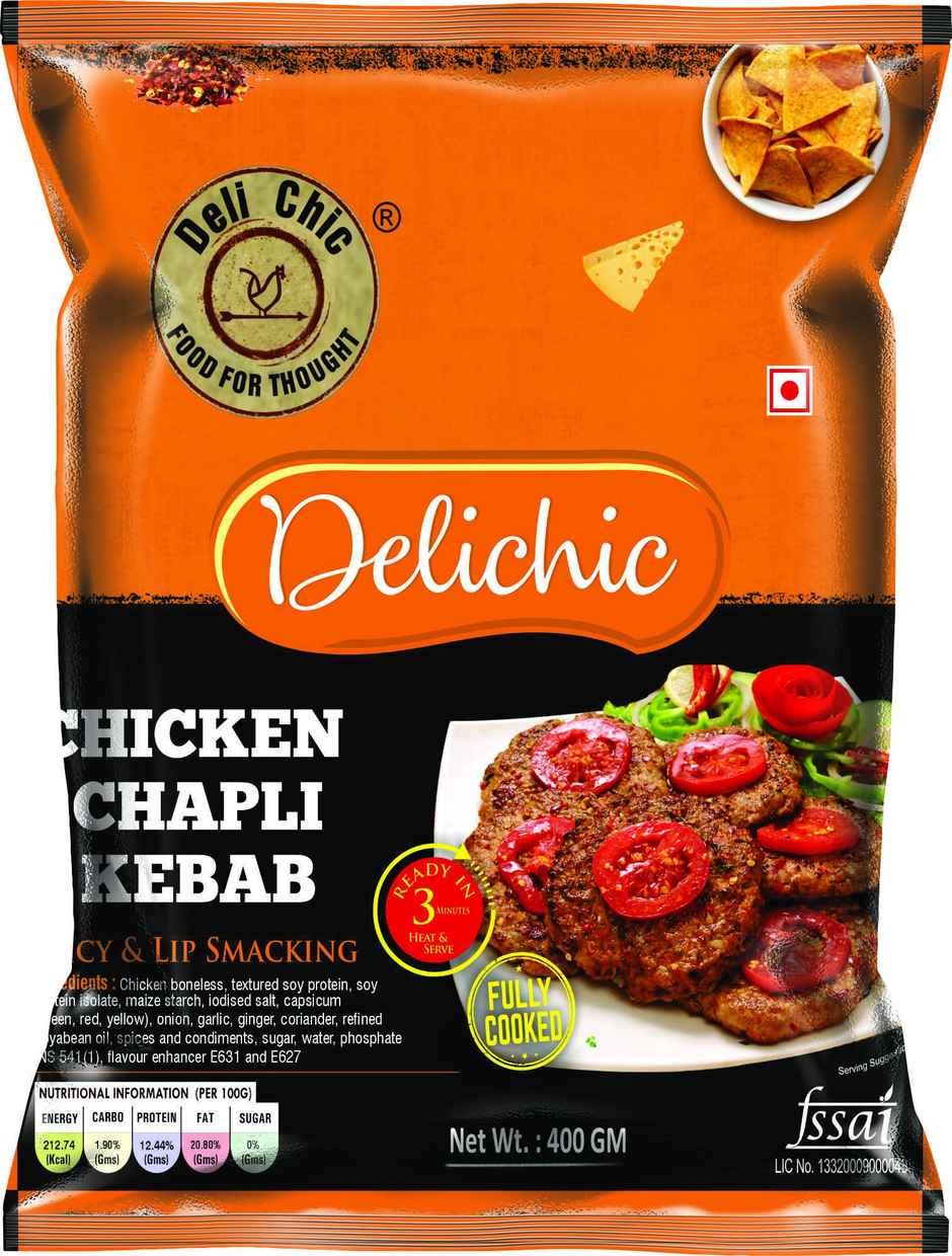 Deli Chic Chicken Chapli Kabab