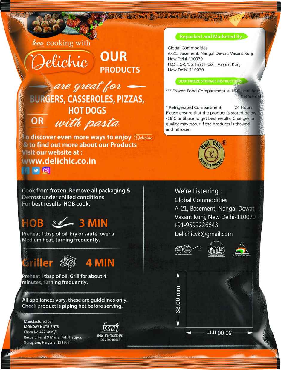 Deli Chic Chicken Meatballs