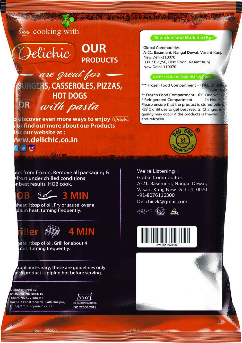 Deli Chic Chicken Spicy Salami