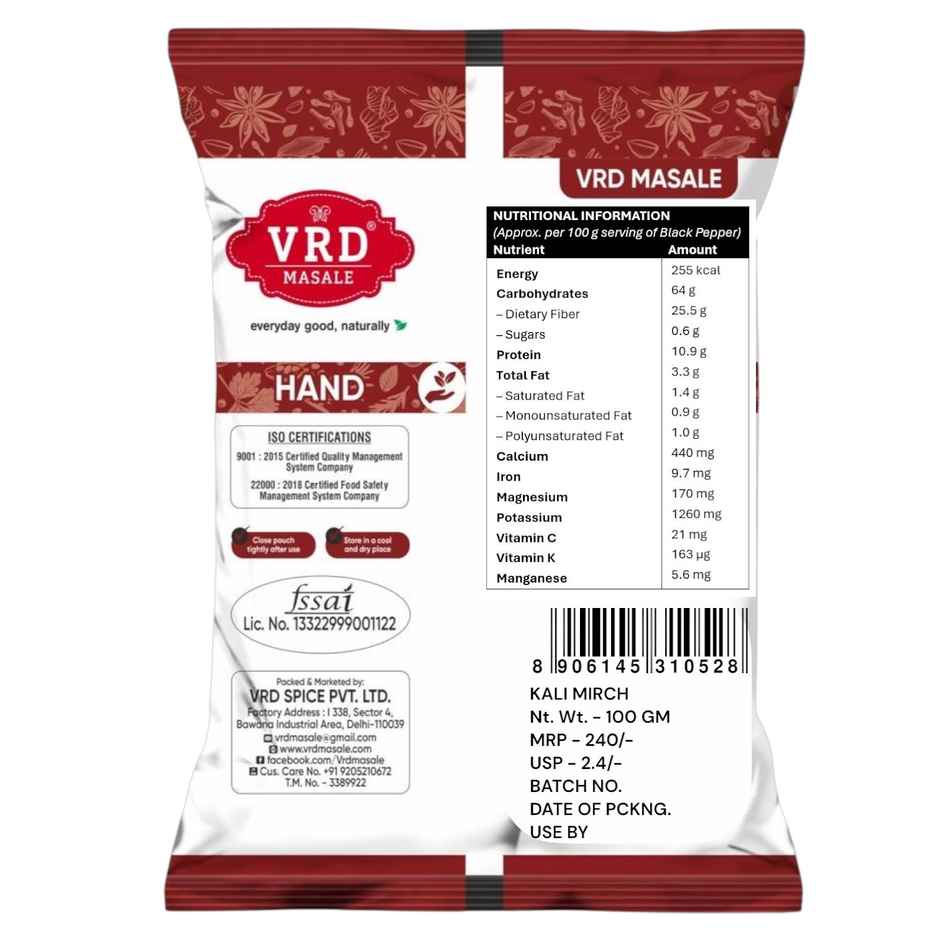 VRD Masale Black Pepper