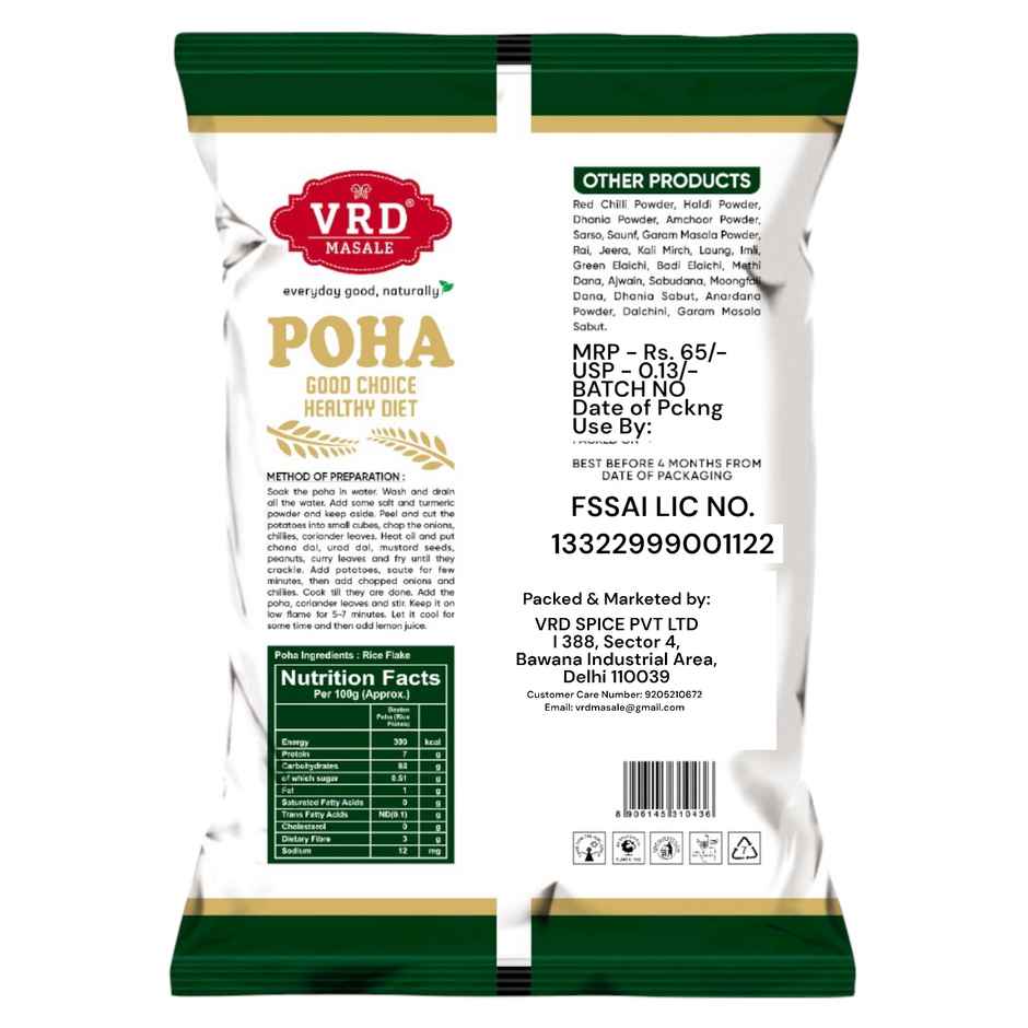 VRD Masale Poha