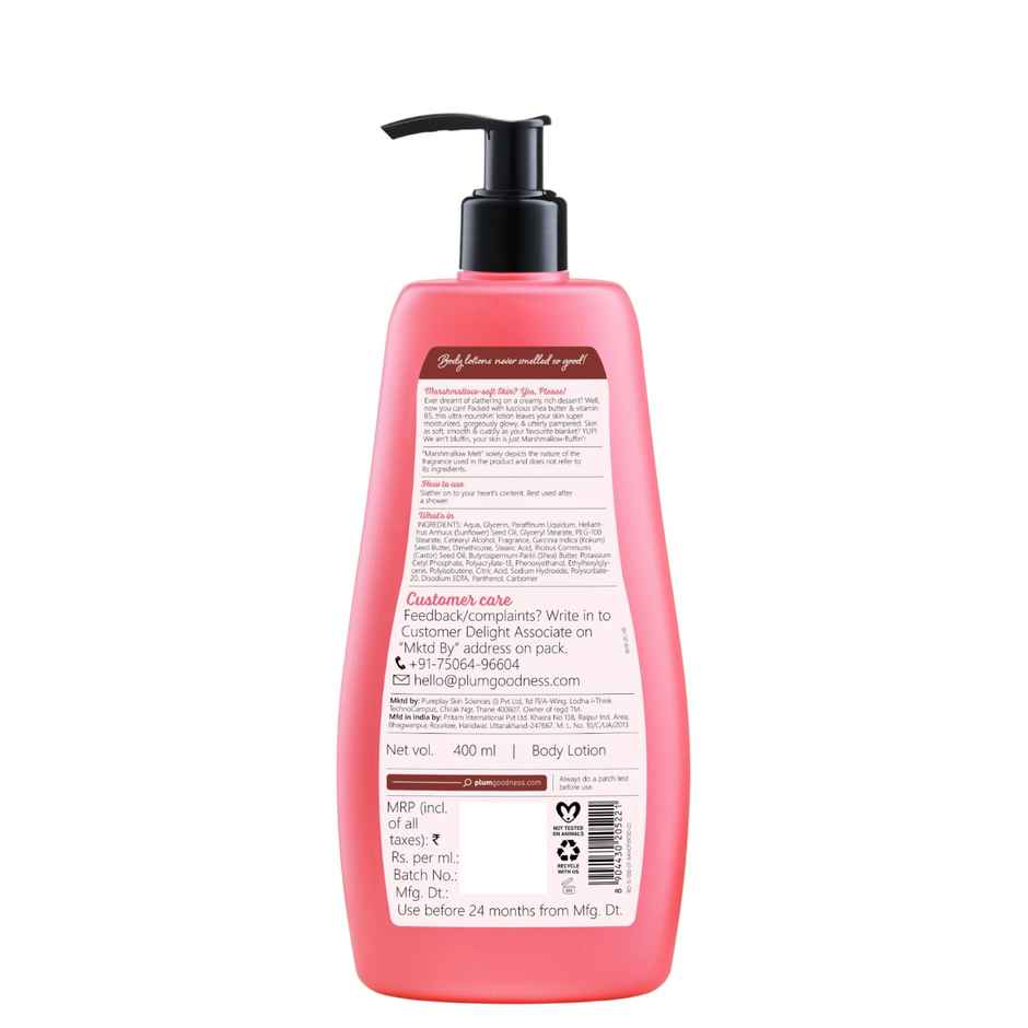 Plum Marshmallow Melt Body Lotion For Glowing Skin
