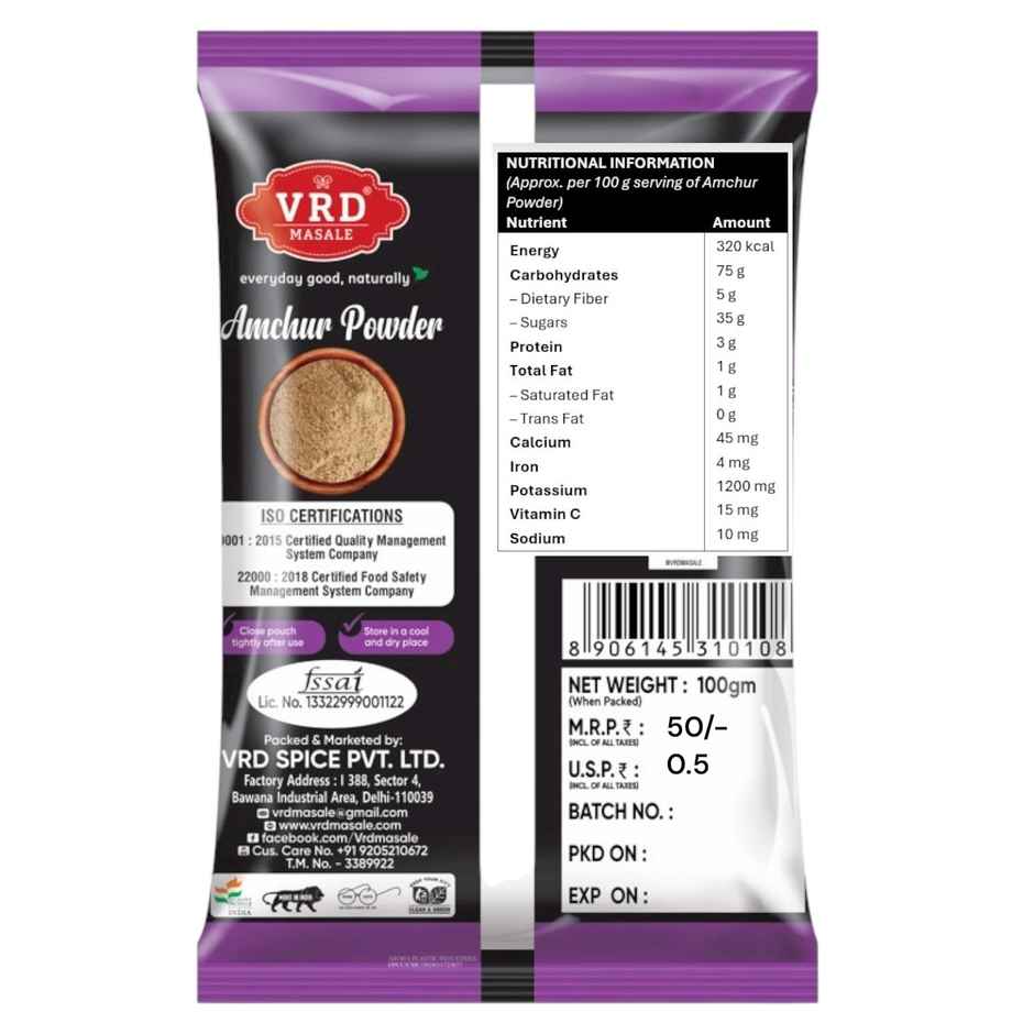 VRD Masale Aamchur Powder