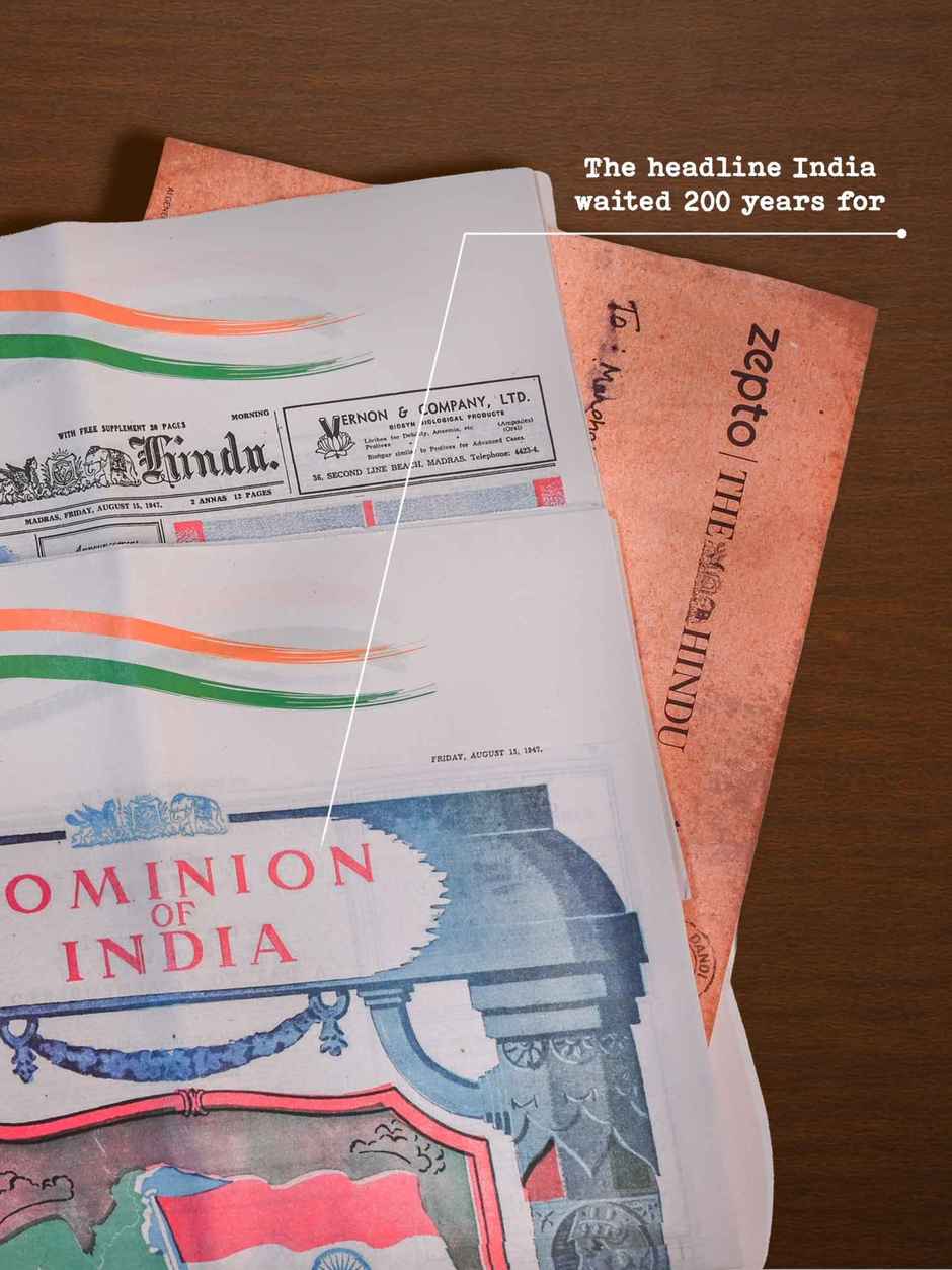 The Hindu - 15 Aug, 1947 | Independent India's First Newspaper