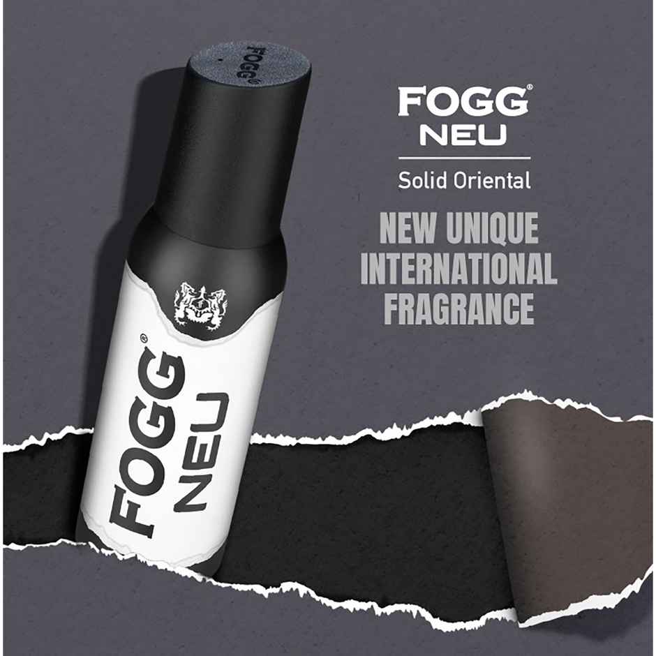 Fogg Neu Solid Oriental No Gas Long Lasting Perfume Deodorant Spray | Unisex