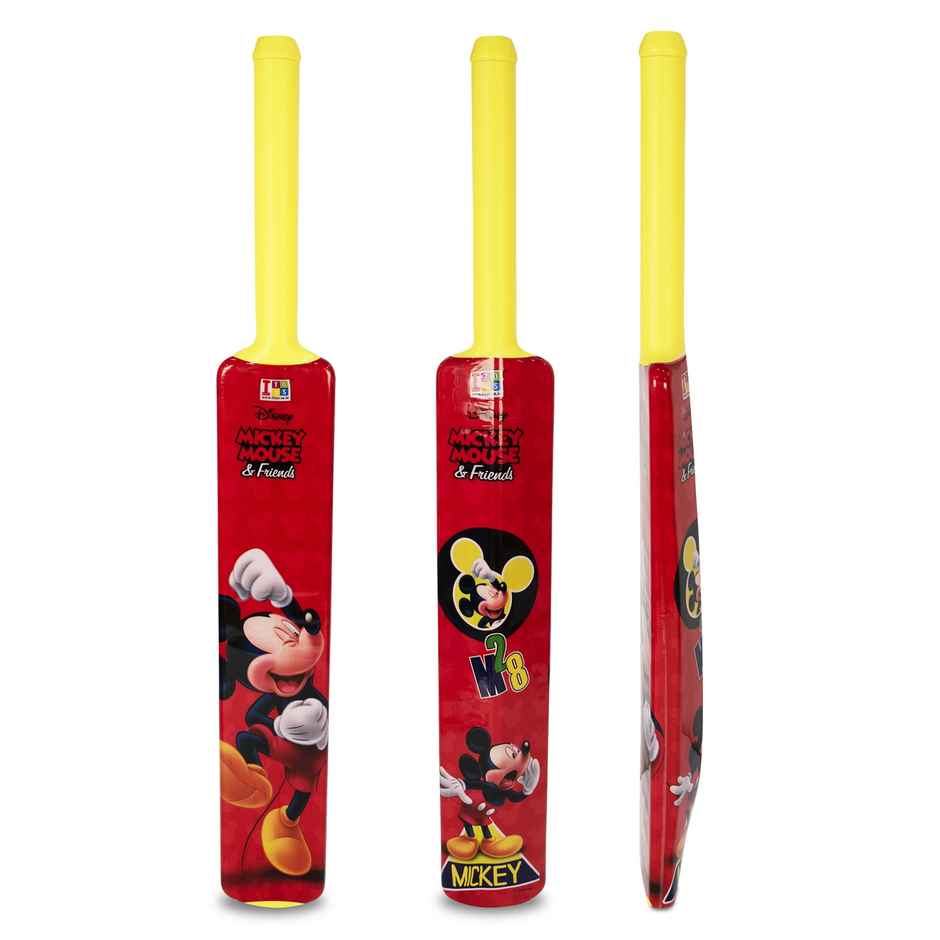 Itoys Bat & Ball No. 4-mickey Mouse (Colour May Vary)