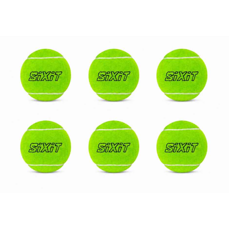 Sixit Lite Cricket Tennis Ball | Green