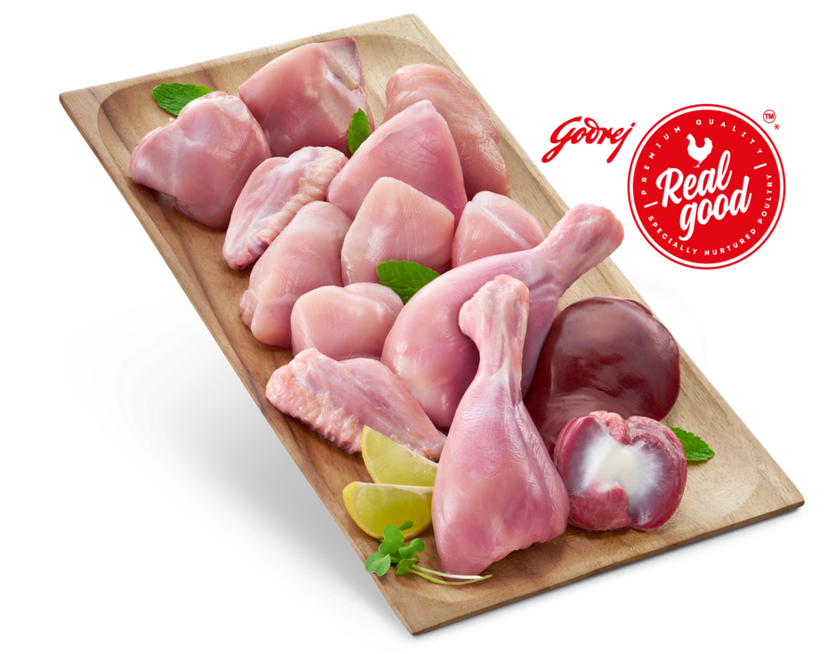 Godrej Real Good Chicken Whole Pre-Cut