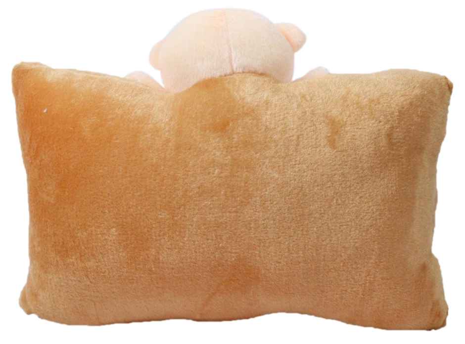 Babique Cute Teddy Bear Baby Pillow Stuffed Soft Plush Soft Toy Kids Birthday | Brown