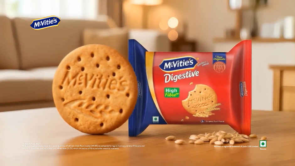 McVitie's High Fibre Goodness Of Whole Wheat Digestive Biscuits| Trans Fat-free Combo