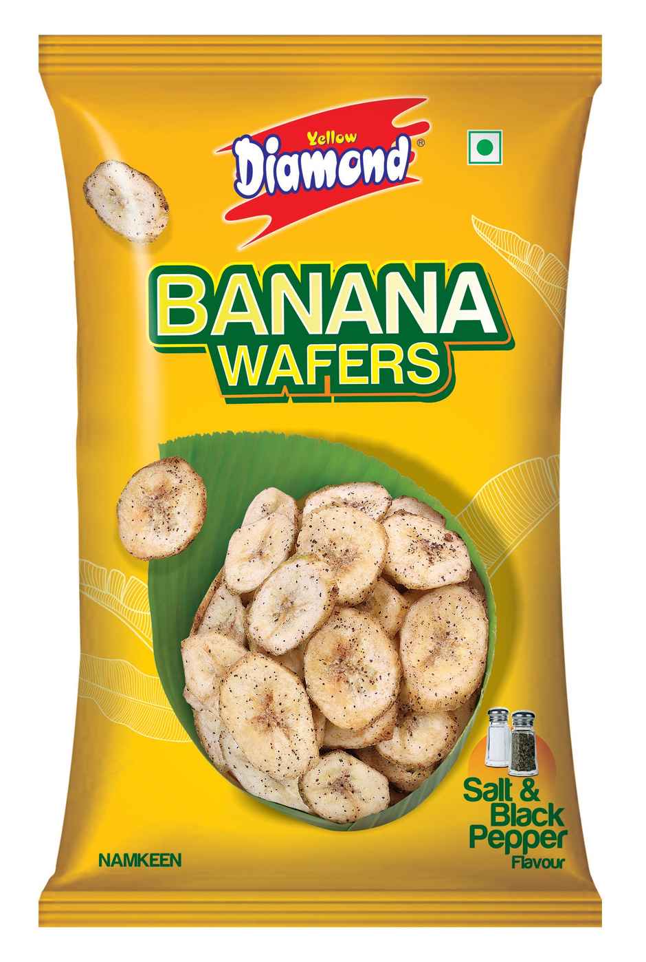 Yellow Diamond Salt N Pepper Banana Chips