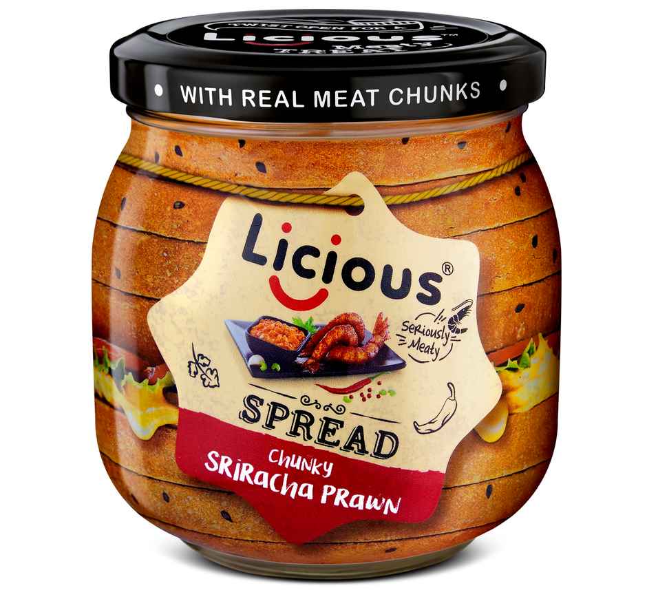 Licious Sriracha Prawns Spread