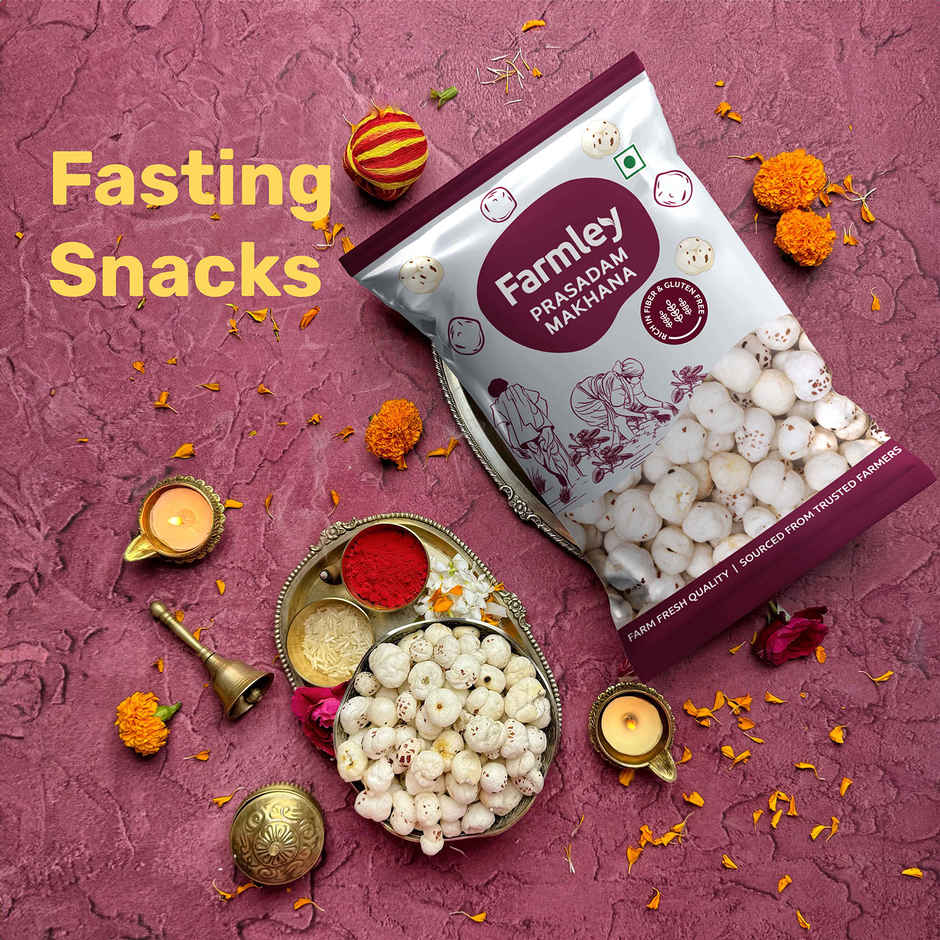 Farmley Prasadam Makhana | Foxnuts