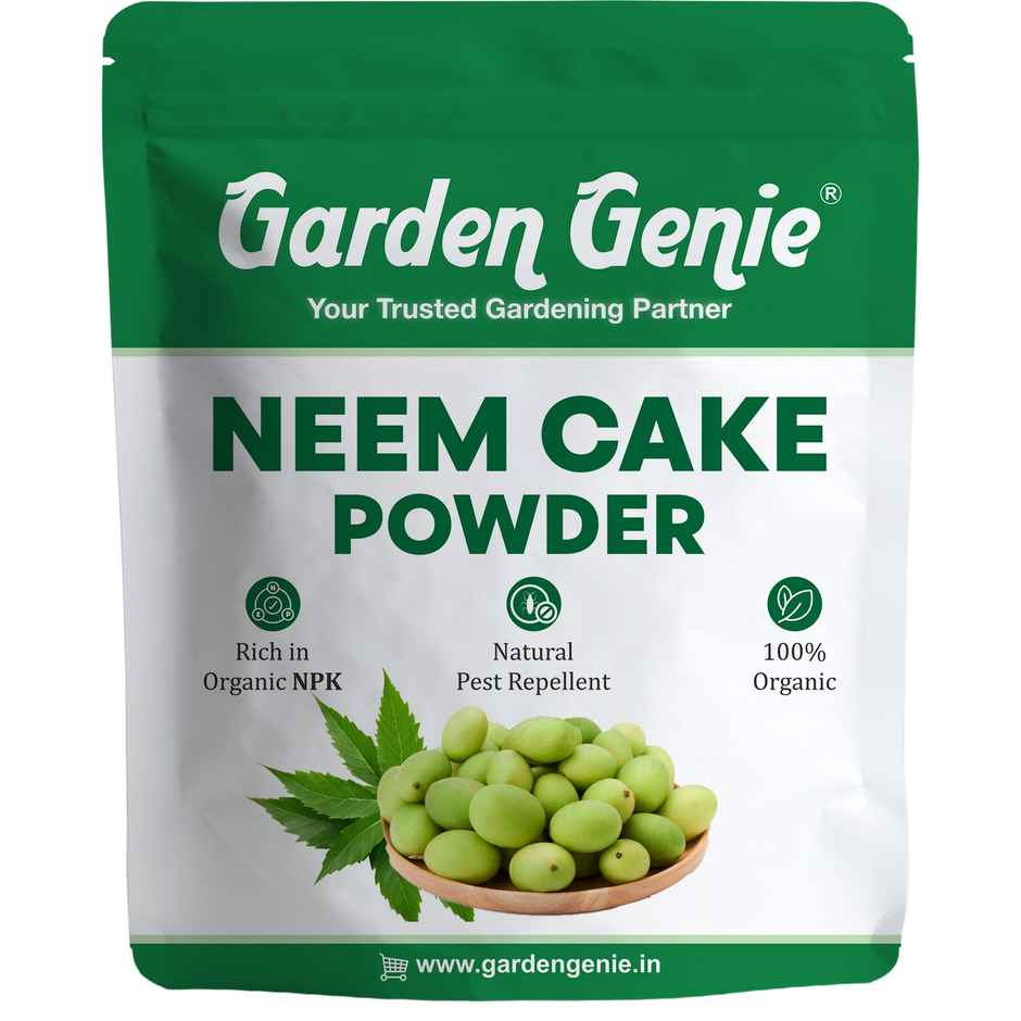 Garden Genie Neem Cake Powder Fertilizer | Neem Powder Manure for Plant Care from Pests
