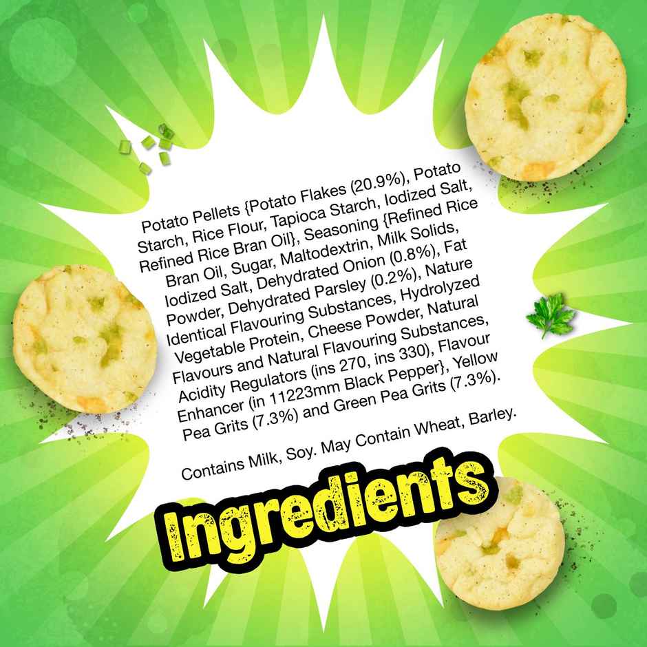 Bingo! Popped Chips Sour Cream & Herbs | Light & Crunchy