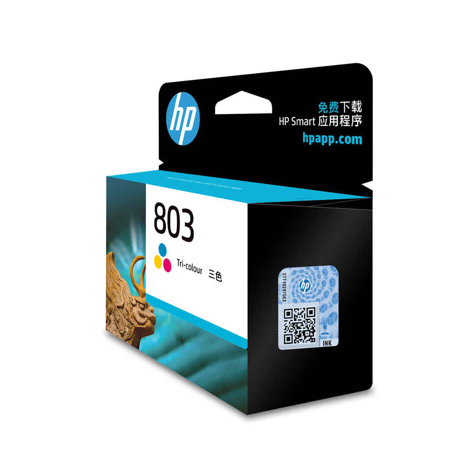HP 803 Tri-color Ink Cartridge