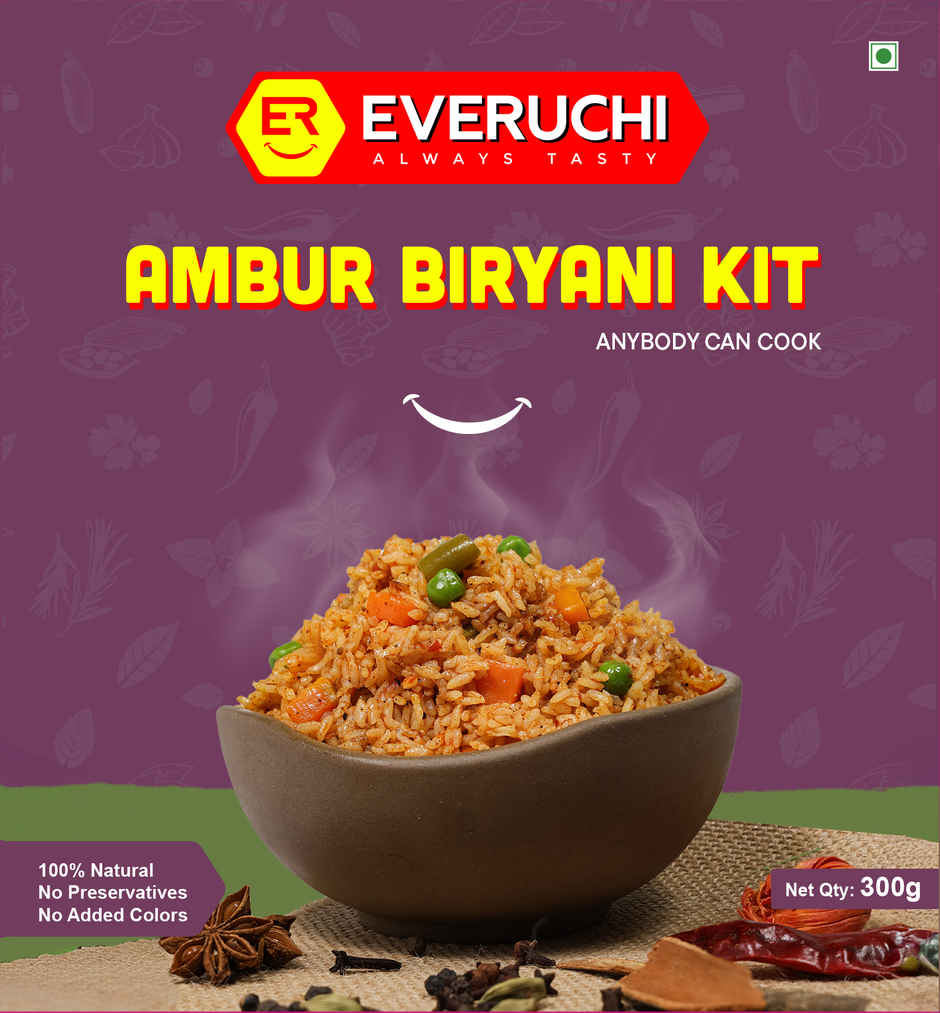 Everuchi Ambur Biryani Kit Veg