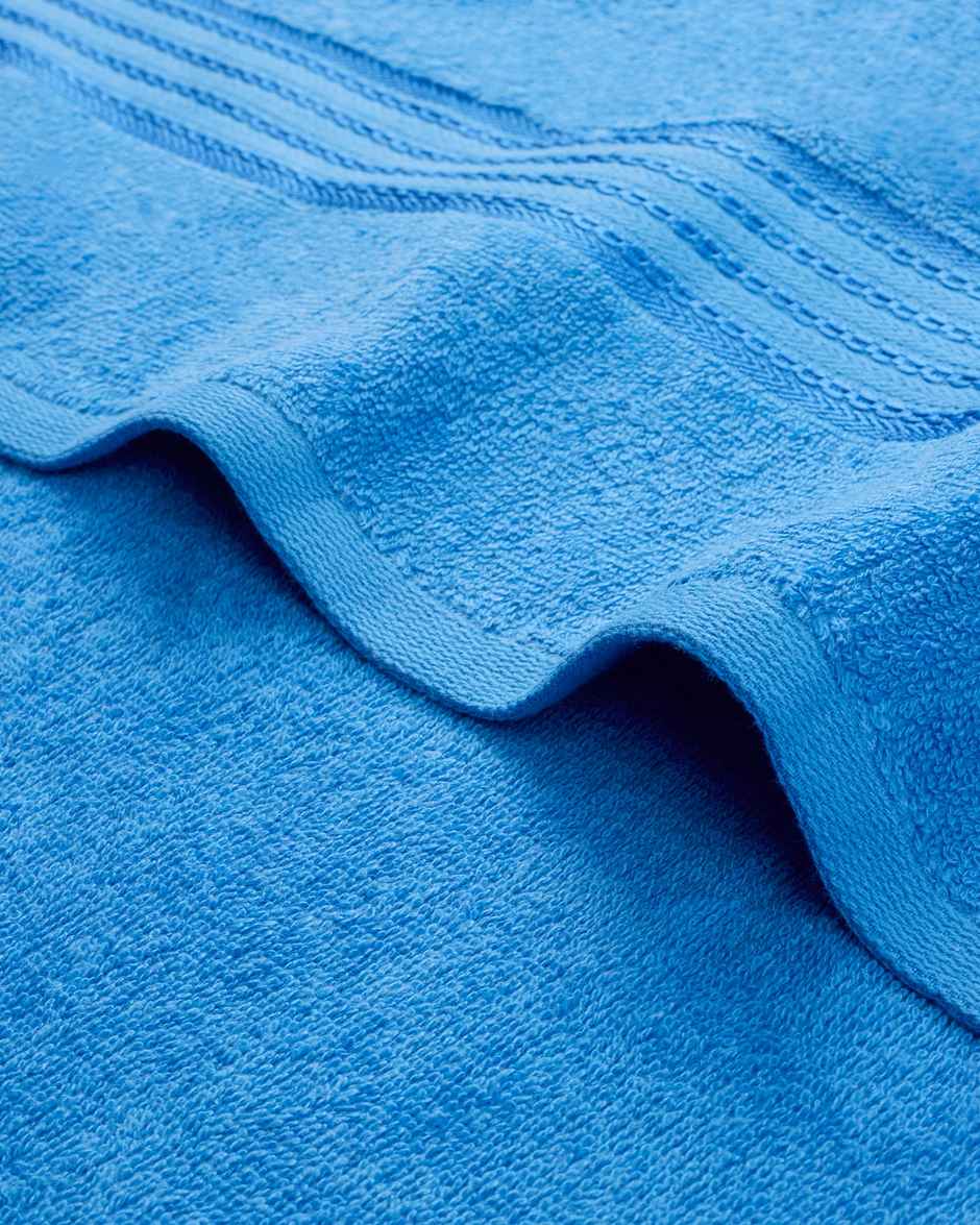 Himeya Quick Dry 380 GSM Cotton Bath Towel | Iris Blue