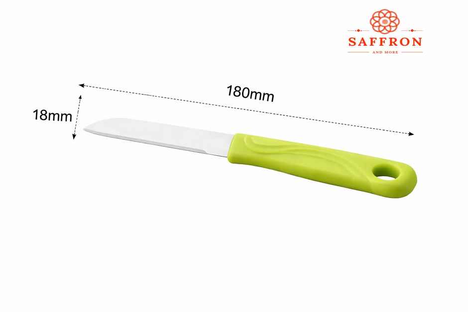 SAFFRON Everyday Use Stainless Steel Kitchen Knife Green
