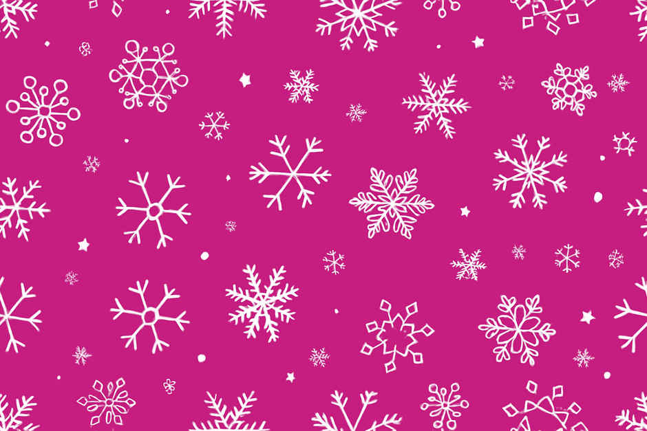Snow And Cane Wrapping Paper | Quace