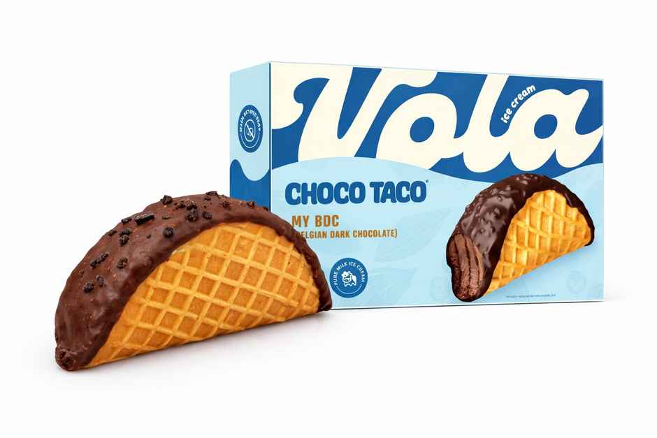 Vola Choco Taco Ice Cream (Single Piece)